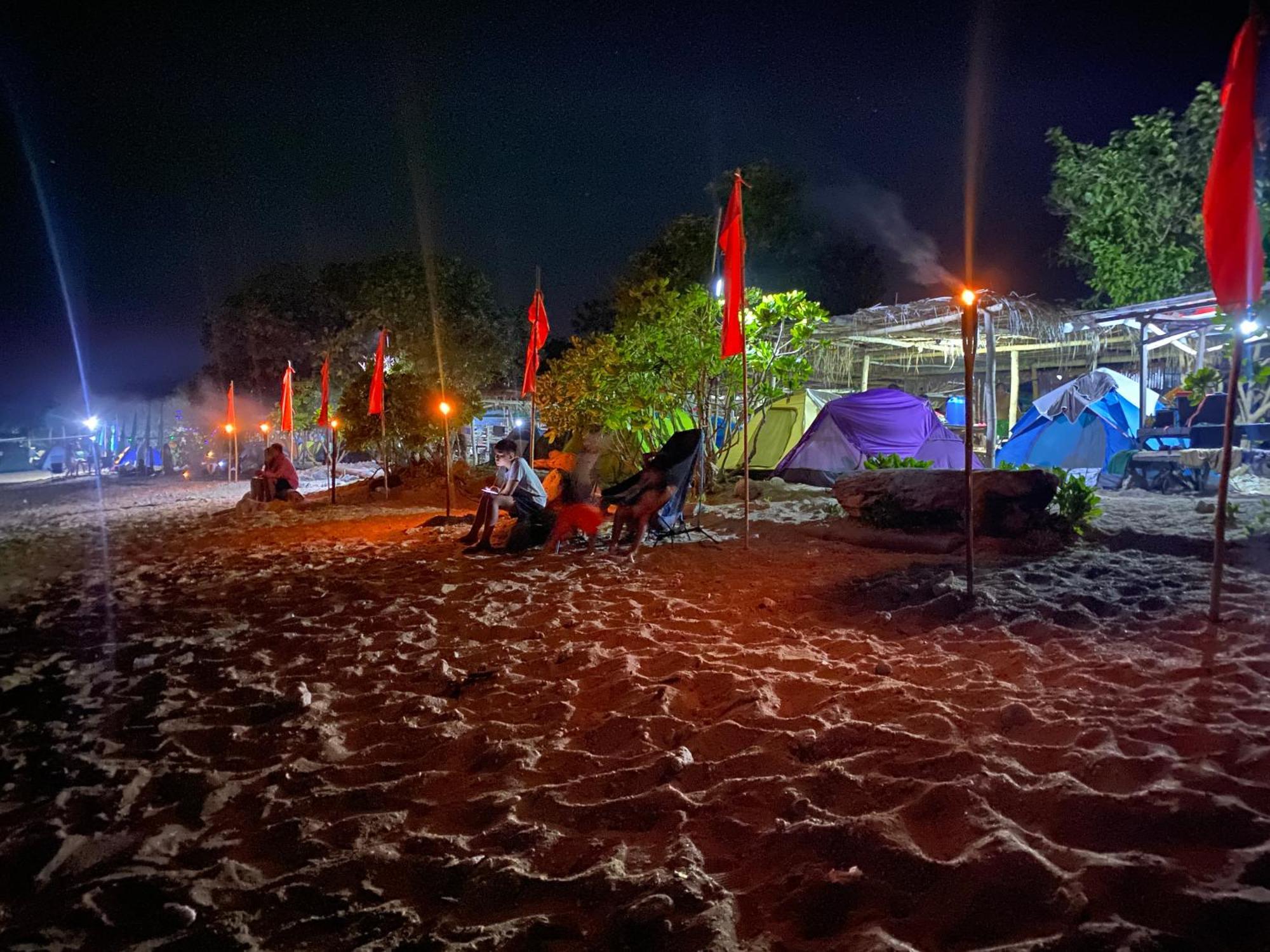 Talim Camp N Sea Beach Camp Lian Bagian luar foto