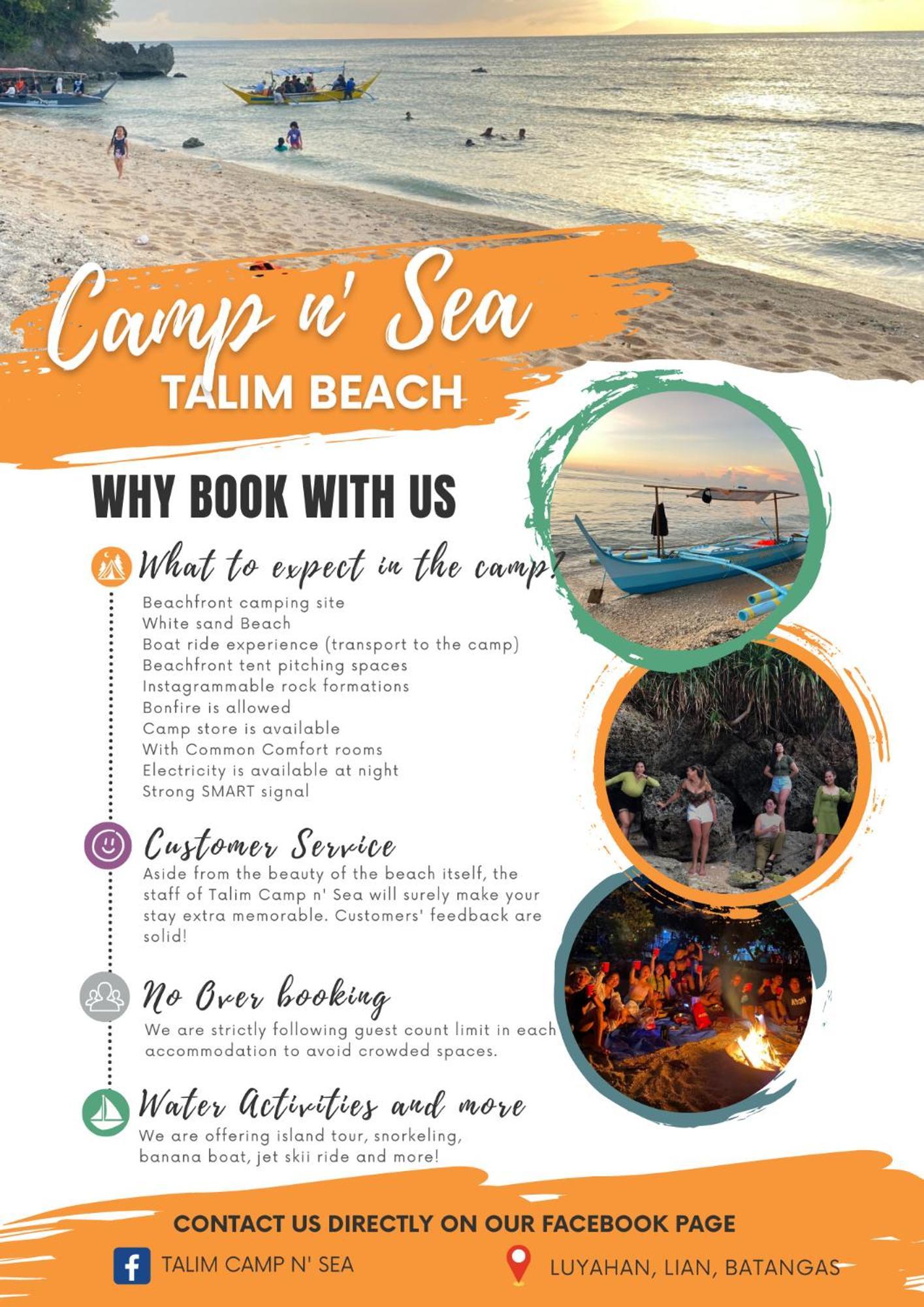 Talim Camp N Sea Beach Camp Lian Bagian luar foto