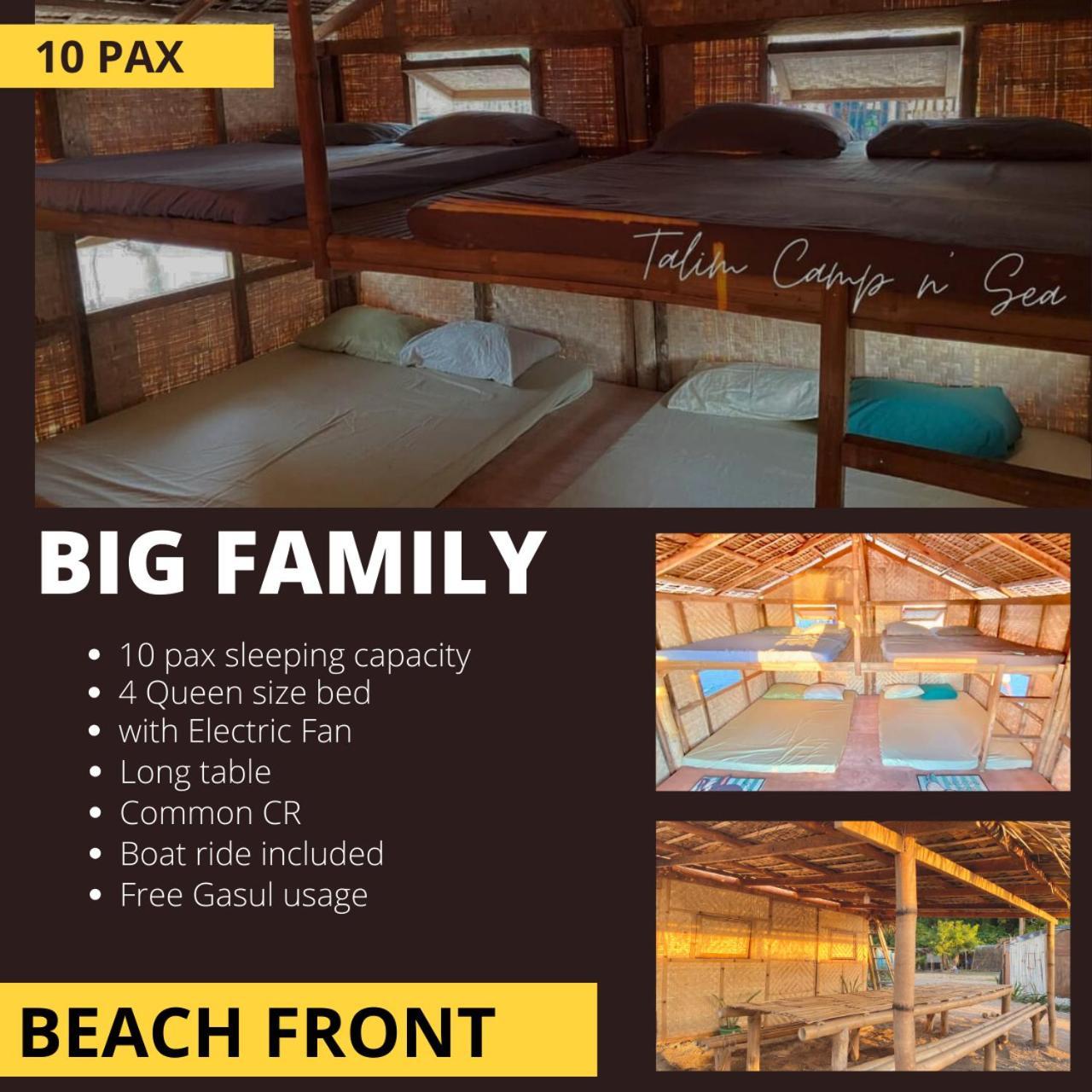 Talim Camp N Sea Beach Camp Lian Bagian luar foto